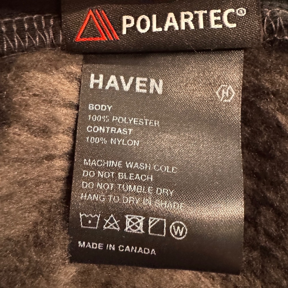 HAVEN Ridge Liner Polartec Alpha Fleece Jacket Grey Canada Mens Size 3-Large - Picture 5 of 9